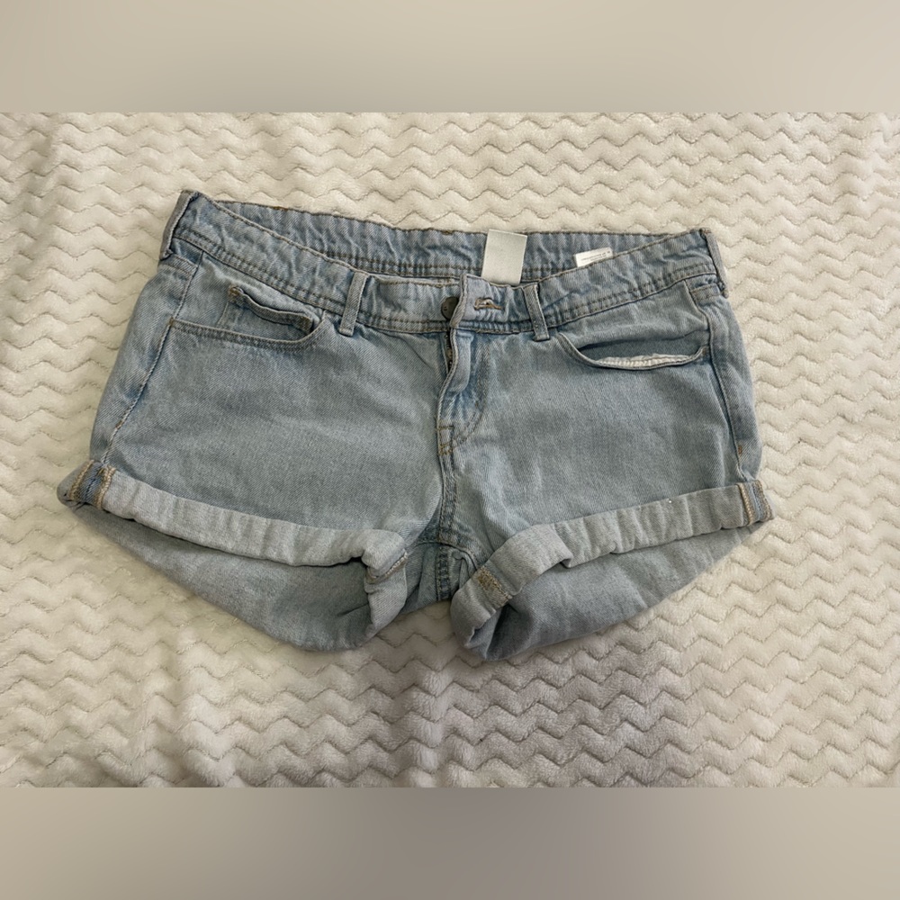 &denim shorts